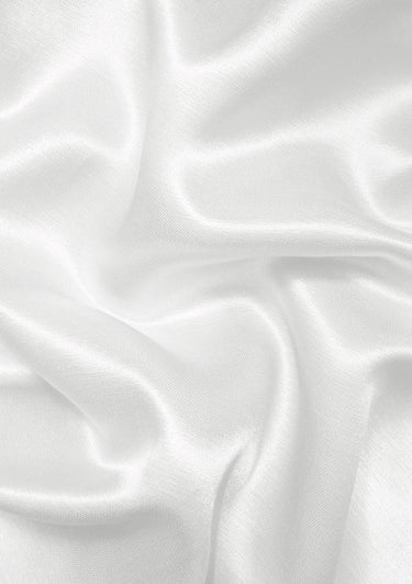 White Satin Fabric | CovermyCushion White / 150cmx1yard